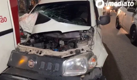 Motorista embriagado bate em ônibus e é preso após desacato no bairro São Francisco