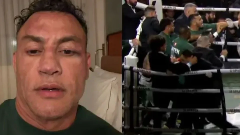 Popó pede desculpas após confusão com Wanderlei Silva no Spaten Fight Night