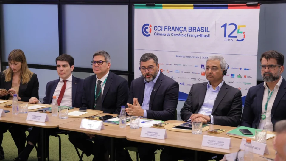 Governador Wilson Lima destaca parceria com empresas francesas e apresenta potencial econômico do Amazonas