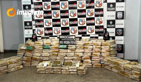 Polícia apreende mais de uma tonelada de drogas em serralheria no bairro Mauazinho, em Manaus