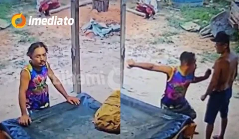 CENA FORTE: Homem se entrega à polícia após matar comerciante que negou venda fiado em Presidente Figueiredo