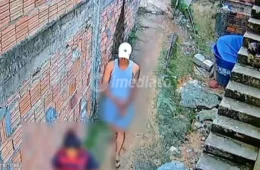 Veja vídeo: Adolescente é vítima de violência sexual após buscar criança na escola no bairro Gilberto Mestrinho