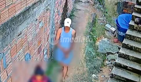 Veja vídeo: Adolescente é vítima de violência sexual após buscar criança na escola no bairro Gilberto Mestrinho