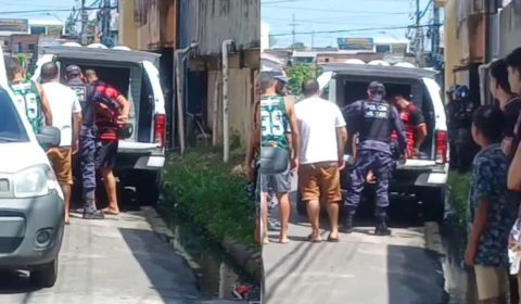 Veja vídeo: Motorista é preso após atropelar e matar idosa em acidente no bairro São José, em Manaus