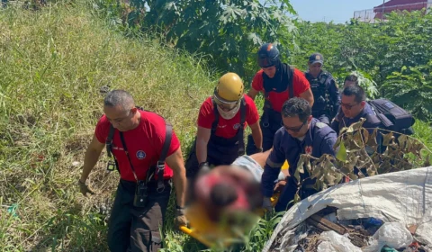 Suspeito de roubos é agredido e jogado em igarapé no Jorge Teixeira