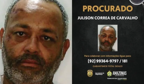 PC-AM procura homem acusado de sequestro, estupro e cárcere privado em Manaus