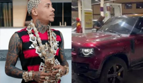 Carro de MC Poze é roubado no Rio e devolvido com tanque cheio poucas horas depois