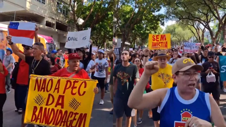 Veja o vídeo: Manauaras protestam contra PEC da blindagem e anistia a aliados de políticos condenados