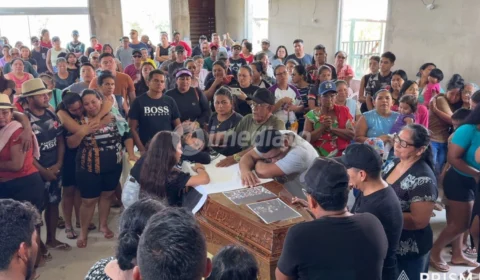 Iranduba: Velório de Pedro Batista reúne comoção e pedidos de justiça após tragédia envolvendo jet ski e lancha no Rio Acajatuba