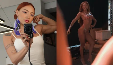 Ruivinha de Marte se prepara para estrear no fisiculturismo e revela rotina para não emagrecer: ‘Eu emagreço até dormindo