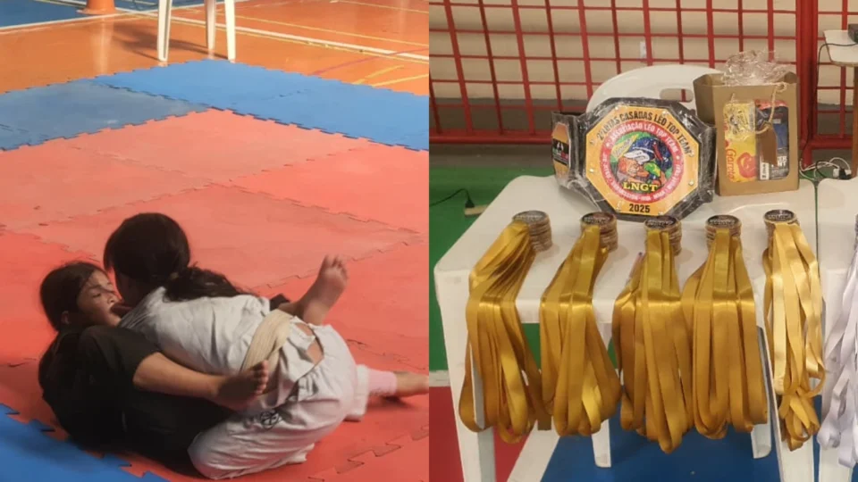 Veja o vídeo: Lutas Casadas Leo Top Team reúne 45 academias e promove inclusão no Coroado