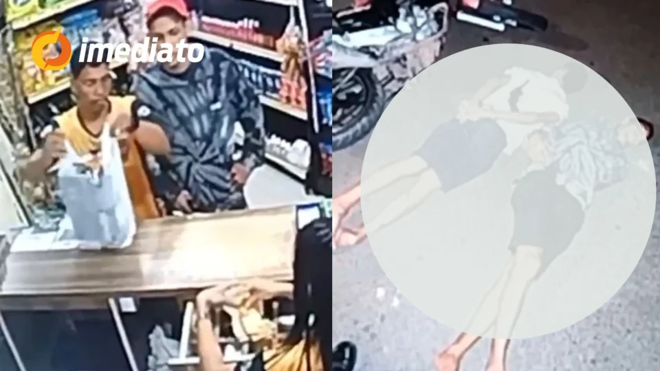 VÍDEO: Dupla de criminosos é presa após assaltar conveniência no bairro Cidade Satélite, em Boa Vista