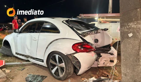 Colisão entre veículos deixa motorista ferido na Avenida Centenário, em Boa Vista
