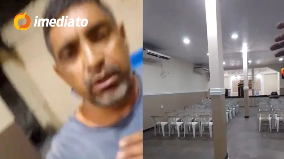 VÍDEO: ‘Ela nunca chega em paz, só chega com o demônio’, diz homem ao acusar pastor de influenciar esposa e ameaçar processar igreja