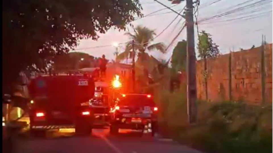 VEJA VÍDEO: Incêndio atinge empresa de reciclagem no Val Paraíso nests segunda (08)