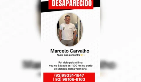 Morador de Anori desaparece no Centro de Manaus após desembarcar em balsa