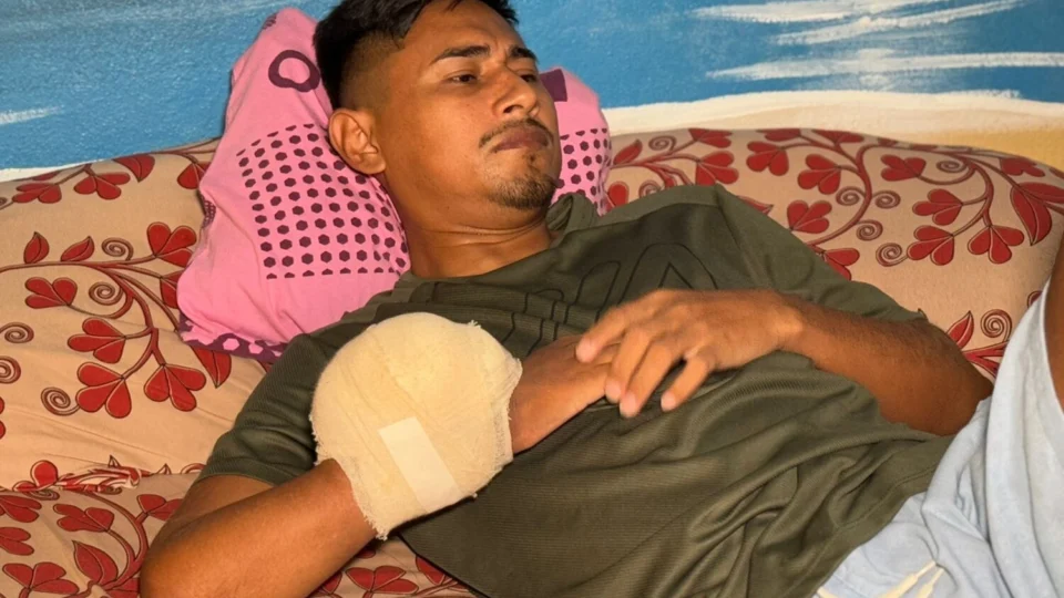 Homem com tumor de célula gigante precisa de ajuda para comprar medicamento em falta