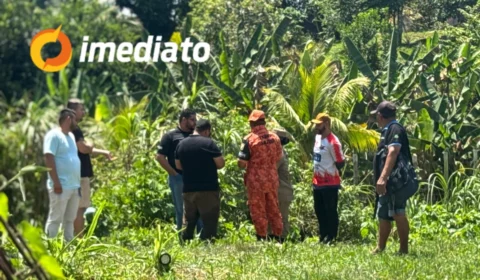 Veja as fotos: Corpo de homem desaparecido é encontrado em área de mata na Comunidade Raio de Sol