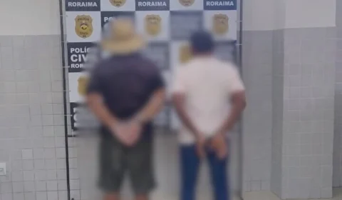 PC de Roraima prende dois suspeitos de violência sexual contra adolescente em Caracaraí