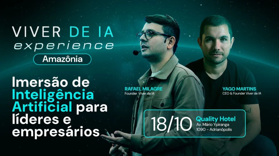 Manaus recebe o Viver de IA Experience Amazônia – Imersão prática em Inteligência Artificial para negócios