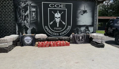 Operação da PMAM e FICCO apreende drogas avaliadas em R$ 39 milhões no Rio Negro