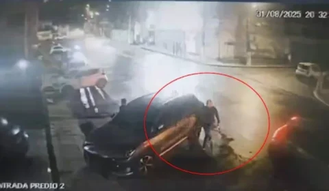 Veja o vídeo: Policial civil é morto a tiros em Angra dos Reis após sair de igreja com filho