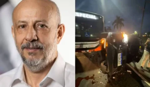 Veja momento em que ex-Delegado-Geral de SP capota o carro e é executado por faccionados