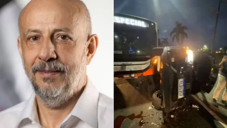 Veja momento em que ex-Delegado-Geral de SP capota o carro e é executado por faccionados