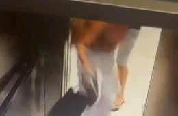 Mulher é agredida por namorado em hotel de Palmas; câmeras registraram o momento da violência