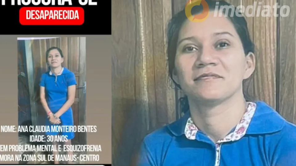 Desaparecida em Manaus: família busca jovem que sumiu após alta de hospital psiquiátrico