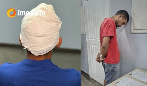 VÍDEO: Adolescente é brutalmente agredido com martelo durante tentativa de assalto no Mutirão; suspeito é preso