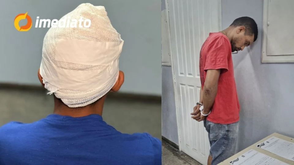VÍDEO: Adolescente é brutalmente agredido com martelo durante tentativa de assalto no Mutirão; suspeito é preso