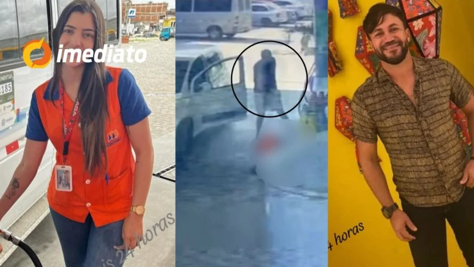 CENA FORTE: Mulher é assassinada a tiros pelo ex-companheiro enquanto trabalhava em posto de combustíveis