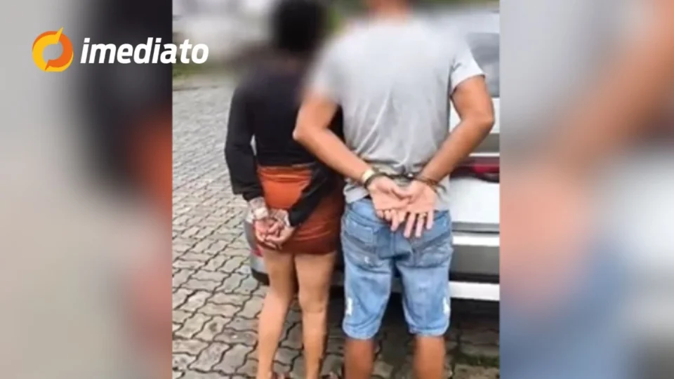 VÍDEO: Casal é preso em Manaus suspeito de matar, esquartejar e queimar homem em Rondônia