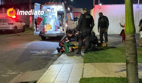 Homem se abriga em igreja após ser agredido e sofrer fraturas nos braços no bairro Redenção