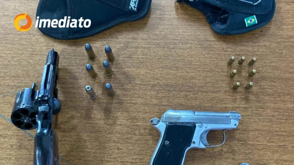 VÍDEO: Homem é preso em flagrante por violência doméstica e posse ilegal de arma de fogo em Manaus