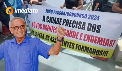 Servidores da Saúde de João Pessoa realizam protesto por revisão do PCCR, reajuste salarial e melhores condições de trabalho