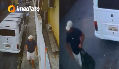 Suspeito arromba carro e leva mala com pertences da proprietária no bairro Santa Etelvina