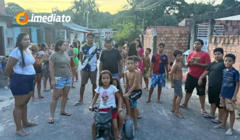 Moradores da Rua dos Seringais, no Braga Mendes, estão há mais de 18 horas sem energia elétrica