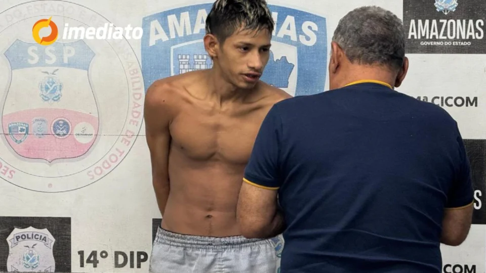 Homem é preso por tráfico de drogas após tentar fugir e mentir idade à polícia no bairro Colônia Antônio Aleixo