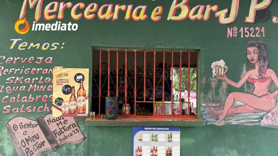 Homem pede grade de cerveja em mercearia e some sem pagar no Tarumã