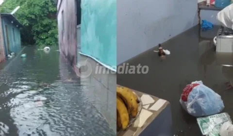 Moradores da Vila Carvalho pedem providências após alagações e prejuízos causados por obras mal planejadas em igarapé no Centro de Manaus