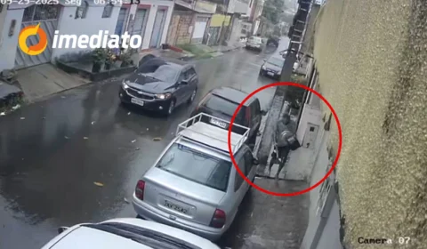 Homem é flagrado furtando panelas em residência no bairro São José