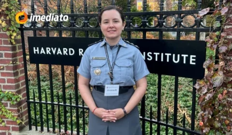 Capitão da Polícia Militar do Amazonas participa de módulo internacional em Harvard sobre liderança feminina em finanças públicas