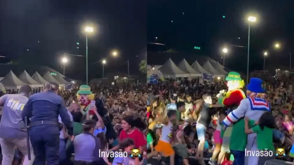 Veja o vídeo: Crianças invadem palco durante show de Patati e Patatá no 1º Dia das Crianças em Manicoré
