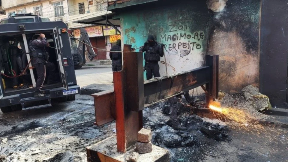 Imagens fortes: veja fotos dos mortos na ‘Operação Contenção’, que neutralizou mais de 60 integrantes do CV e PCC no Rio de Janeiro