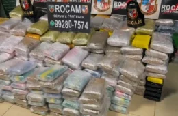 Veja o vídeo: Polícia Militar do Amazonas apreende quase meia tonelada de drogas em operação da Rocam