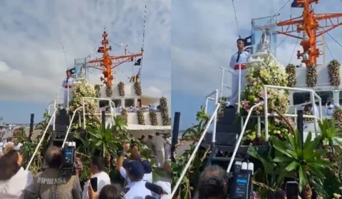 Rainha da Amazônia: Círio Fluvial emociona fiéis e leva a Imagem Peregrina pelas águas do Pará
