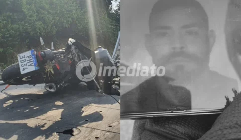 Veja o vídeo: Homem morre ao colidir moto MT-03 emprestada contra muro na Avenida das Torres, em Manaus