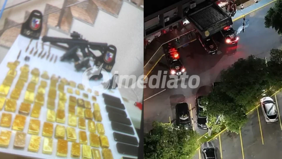 Veja o vídeo: PF prende PM’s e investigador da PC com cerca de 33 milhões em ouro no Amazonas